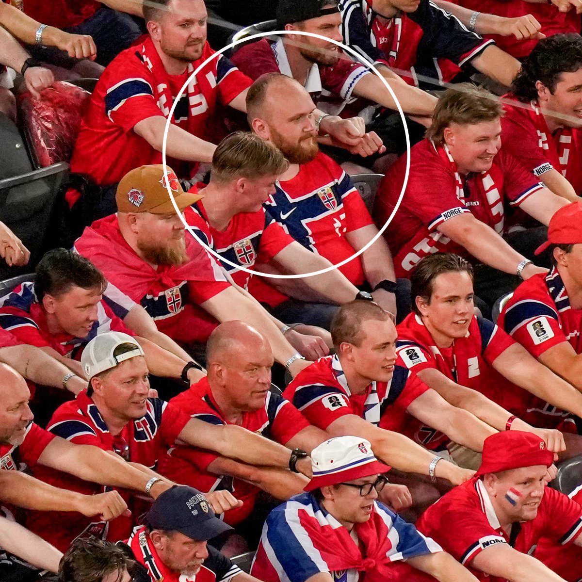 Why Norway Fan Sat Still During "Stupid" Row Celebration at World Cup